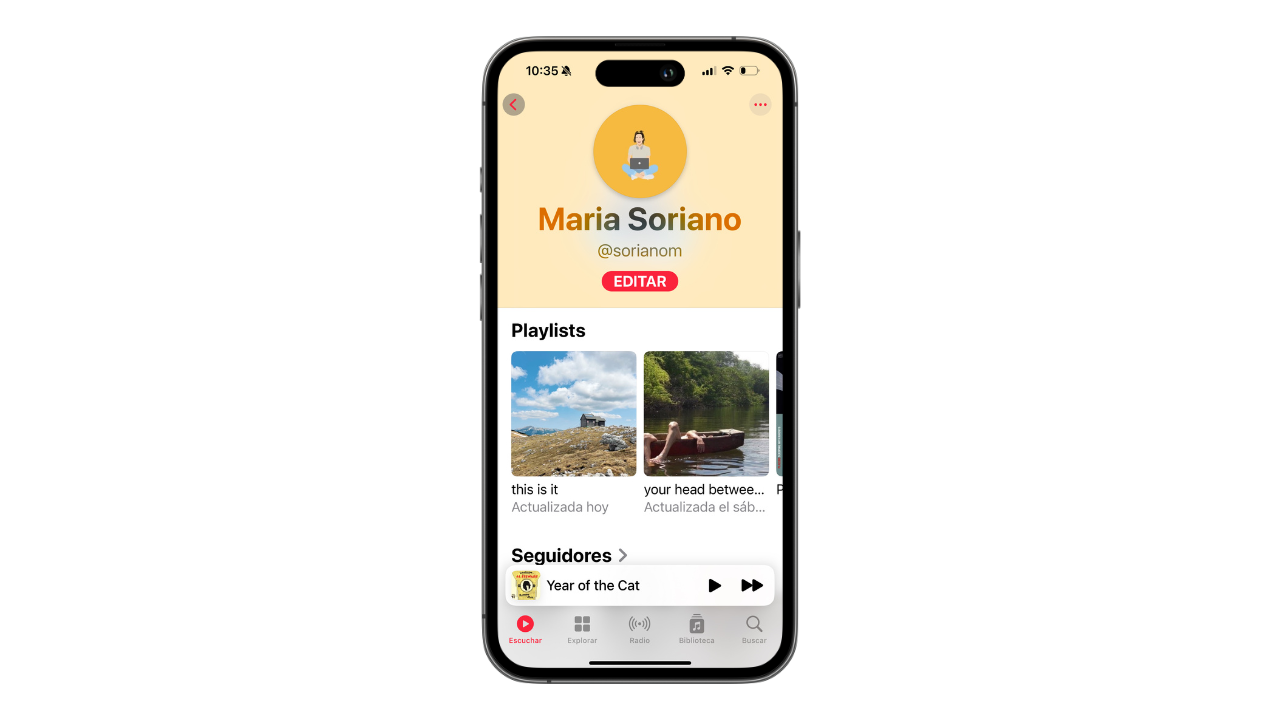 Apple Music en el iPhone