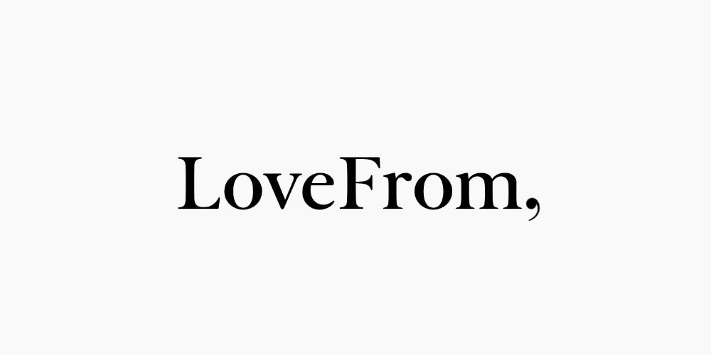 lovefrom logo