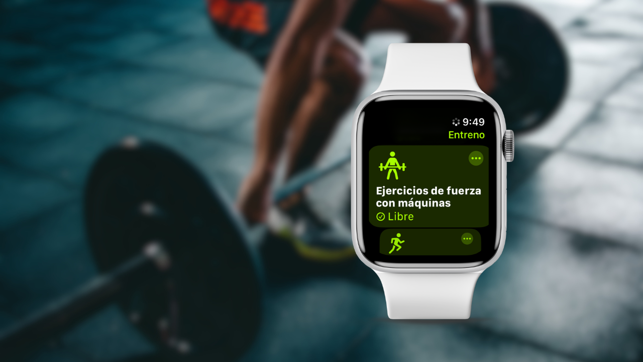 entreno personalizado gimnasio Apple Watch