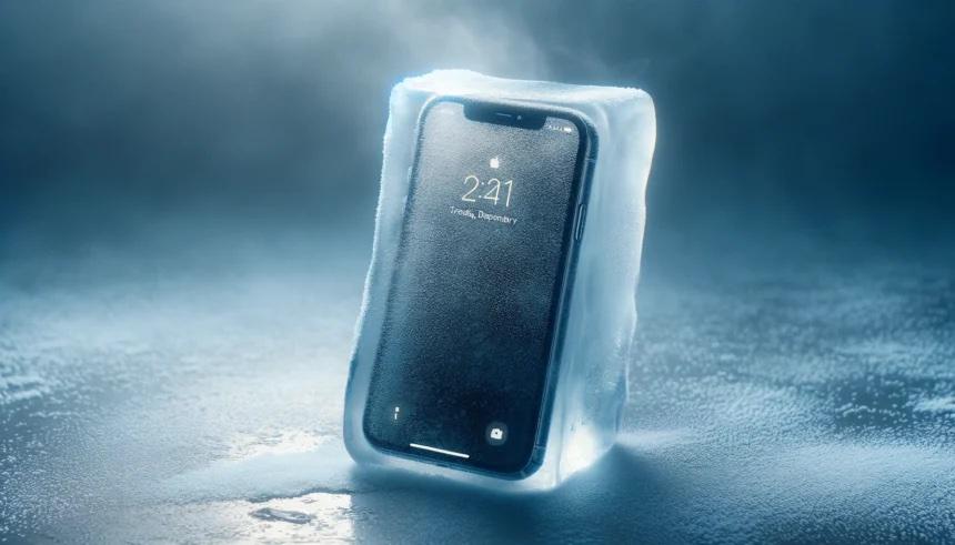 iPhone congelado