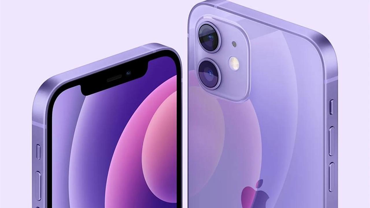 iPhone 12 color purpura