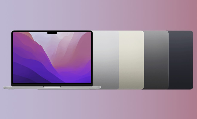 MacBook Air M2 colores