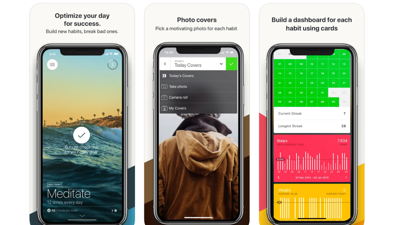 app today habit tracker productividad iphone