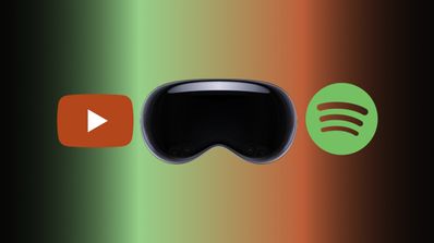 youtube spotify vision pro