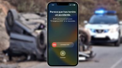 Accidente iPhone