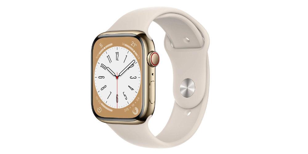 apple watch s8 dorado