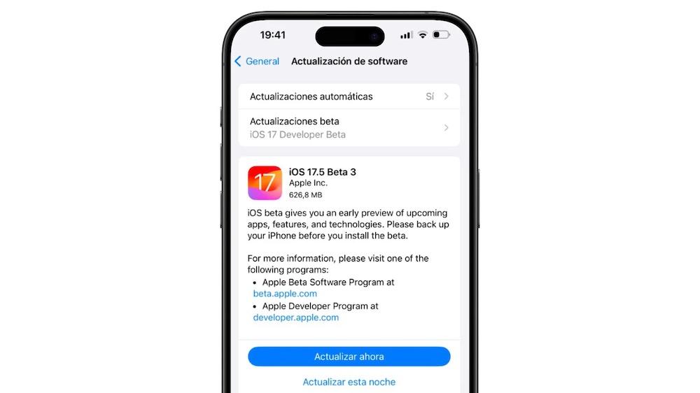 Beta 3 iOS