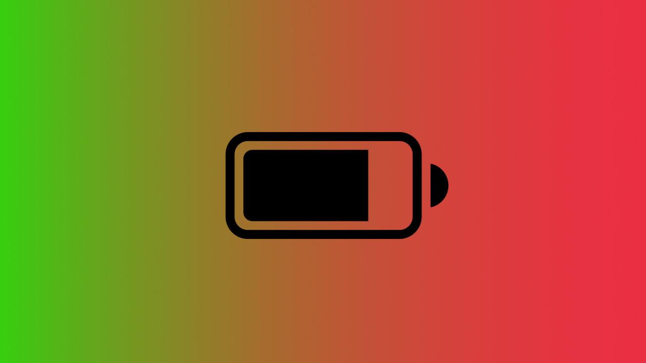 ported iphone battery logo