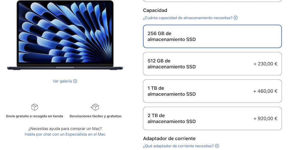 SSD Mac Air