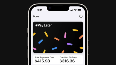 Apple Pay Later iPhone