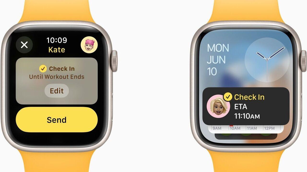 Check In Apple Watch