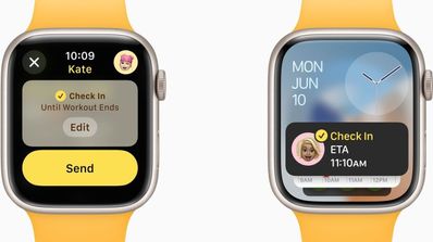 Check In Apple Watch