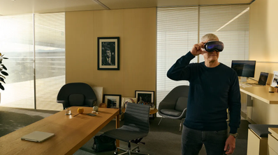 Tim Cook Apple Vision Pro