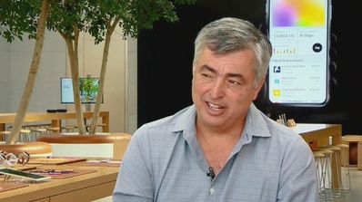 Eddy Cue en una entrevista