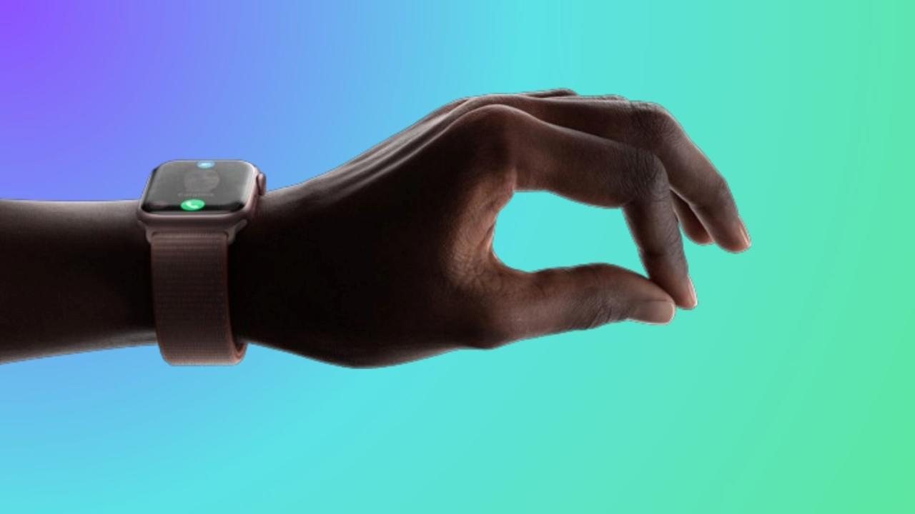 Control gestual doble toque Apple Watch