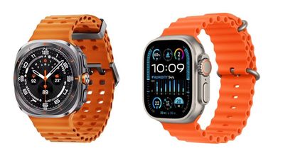 Apple Watch Ultra y Samsung Galaxy Ultra