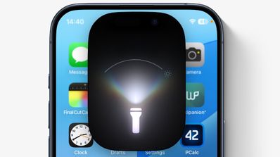 linterna iOS 18