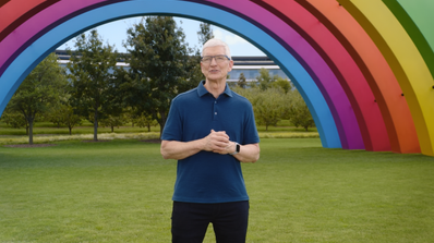 Tim Cook en la Keynote 2024