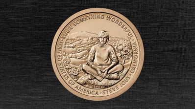 Moneda de Steve Jobs