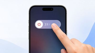 Mockup de método para apagar un iPhone | Imagen no oficial