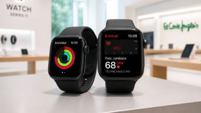 Apple Watch Series 11 sobre una mesa en El Corte Inglés | Imagen no oficial