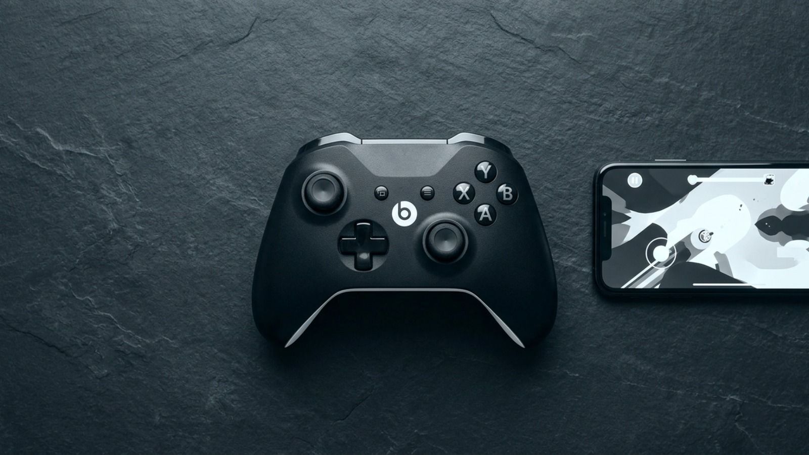 Version gamepad con el logo de beats | Imagen no oficial