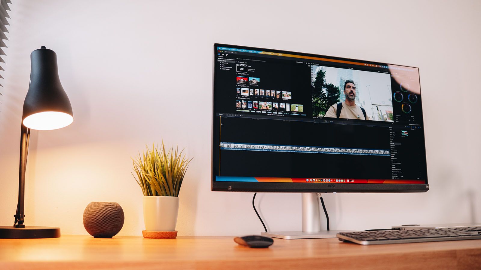 Monitor 5K BenQ MA270S para Mac | Foto La Manzana Mordida
