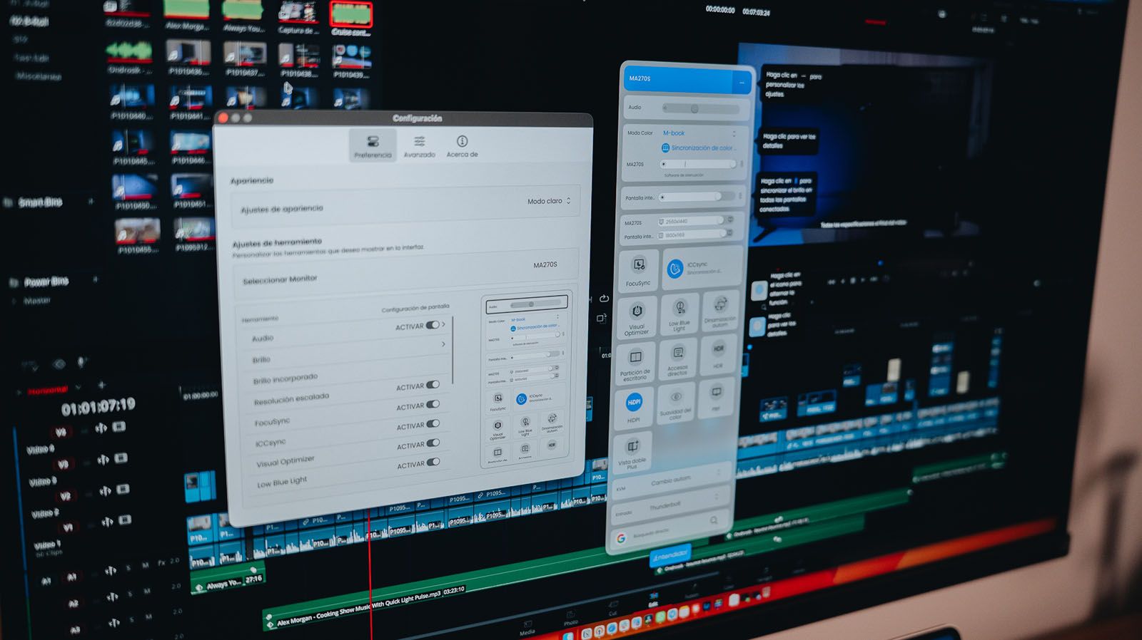 Monitor 5K BenQ MA270S para Mac | Foto La Manzana Mordida