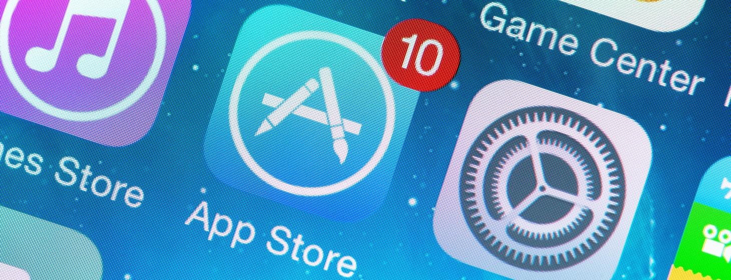 Símbolo App Store, donde aplicaciones de 32 bits no serán soportadas desde Apple