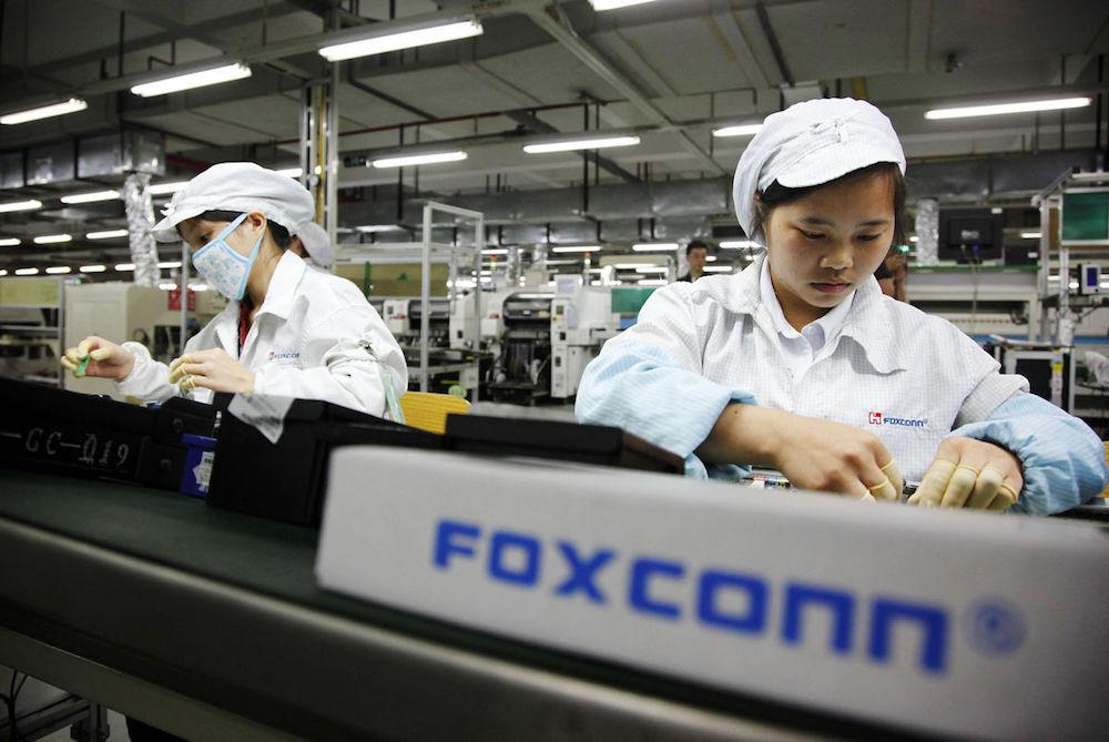 empleados de Foxconn