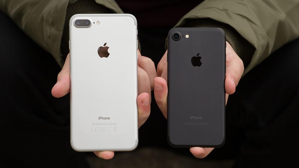 iPhone 7 Plus y iPhone 7 de Apple