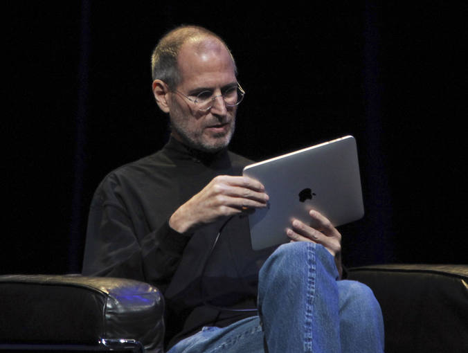 Steve Jobs iPad presentación