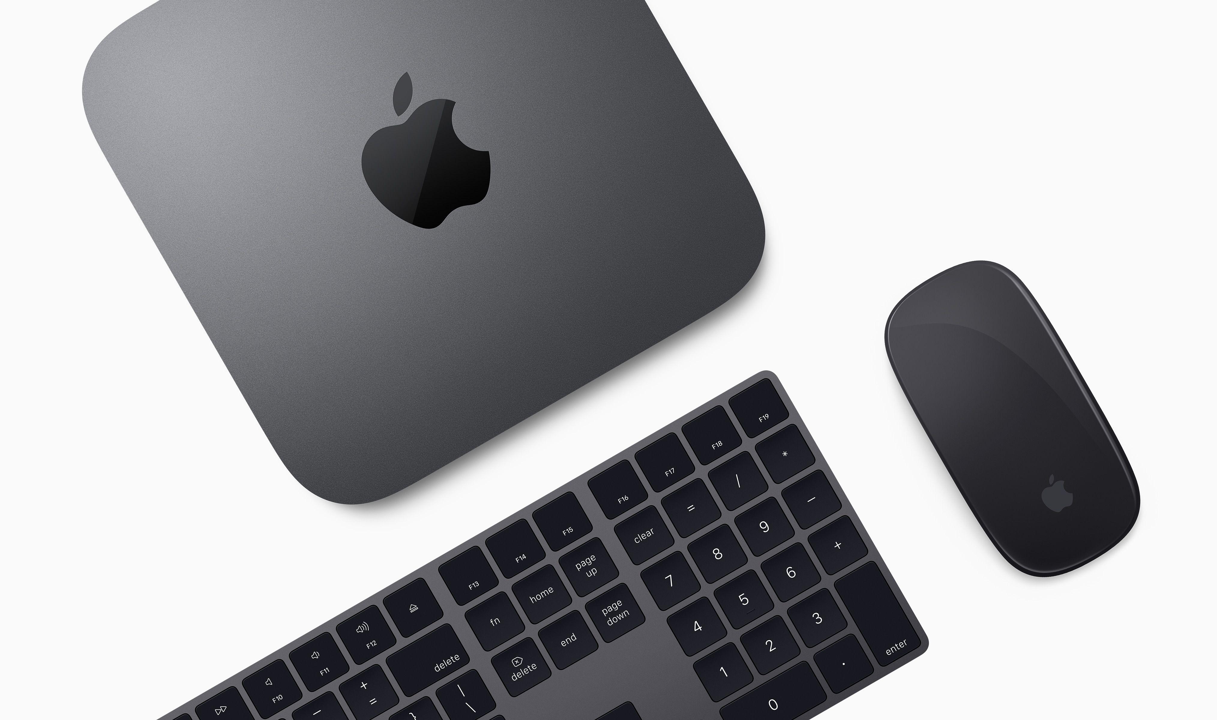 Mac mini teclado y ratón