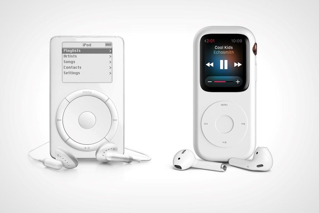 Funda carcasa Apple Watch iPod rediseñado