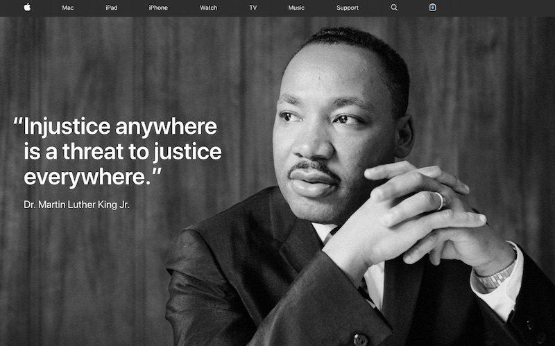 Apple Martin Luther King Jr