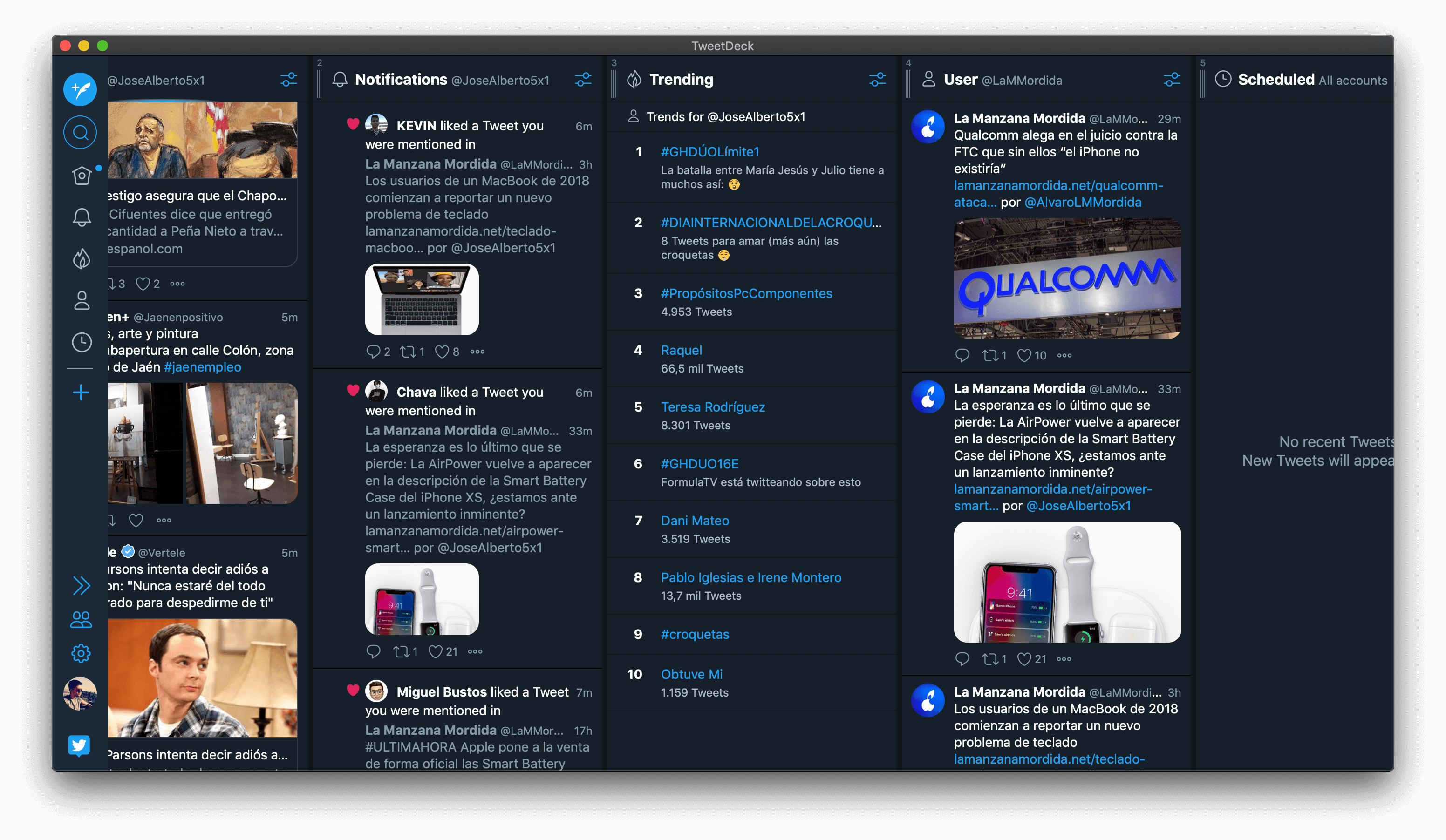 TweetDeck for Mac Updated With New Look And Capabilities