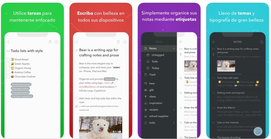 Bear Writer apps de la semana