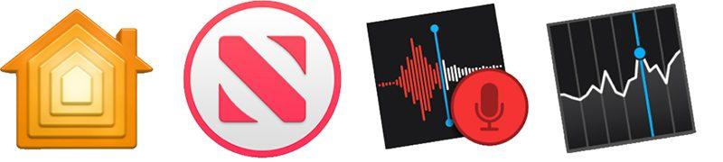 Notas de Voz Apple News Bolsa Casa Proyecto Catalyst iOS macOS