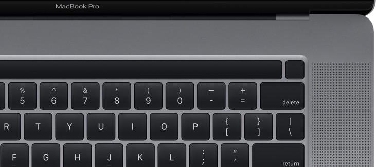 teclado macbook pro 16 pulgadas